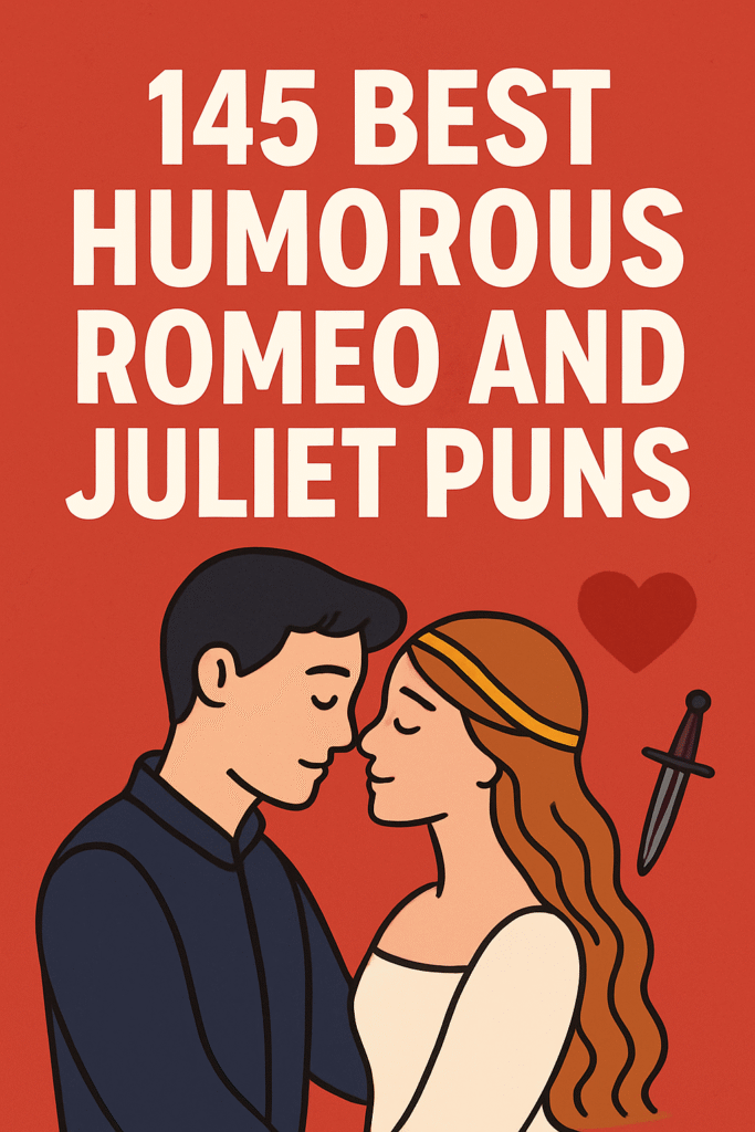 145 Best Humorous Romeo and Juliet Puns