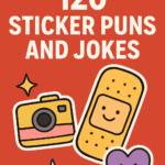 120 Sticker Puns and Jokes That Are Just Popping with Fun