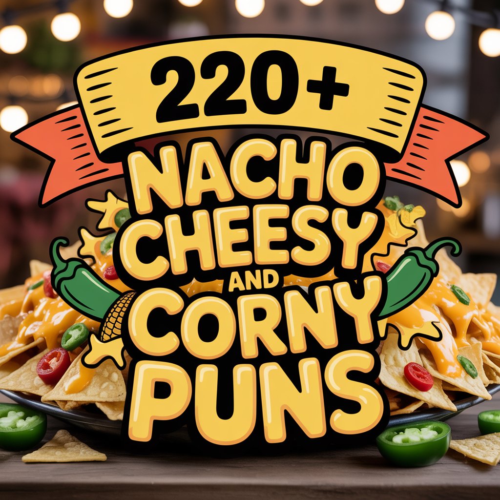 220+ Nacho Cheesy and Corny Puns