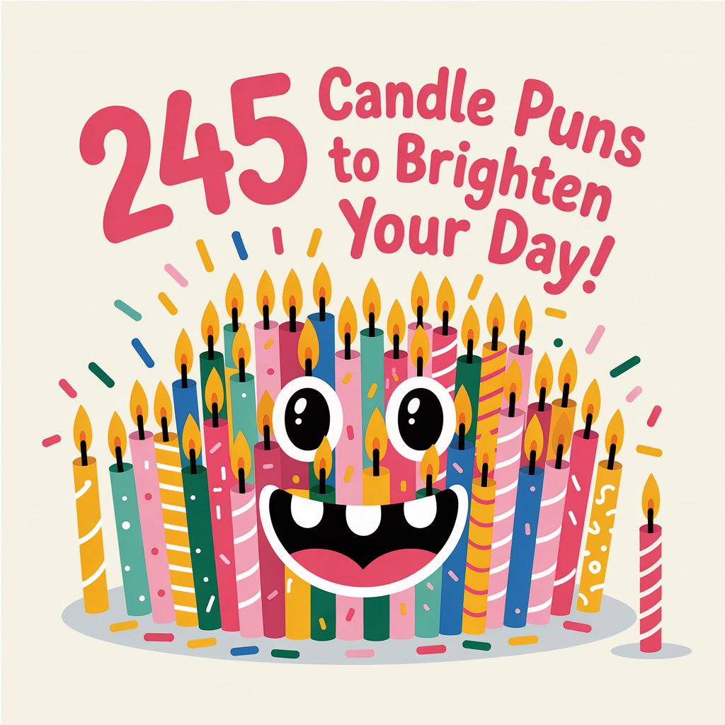 245 Candle Puns to Brighten Your Day